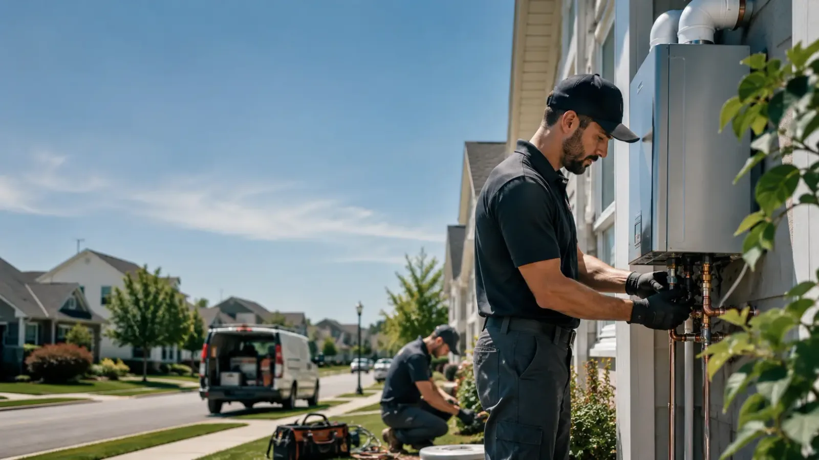 Tankless Water Heater Installation in Hallettsville, TX